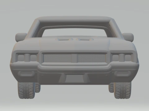Buick gs hardtop kit 3D Print Model