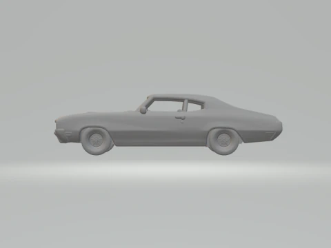 Buick gs hardtop kit 3D Print Model