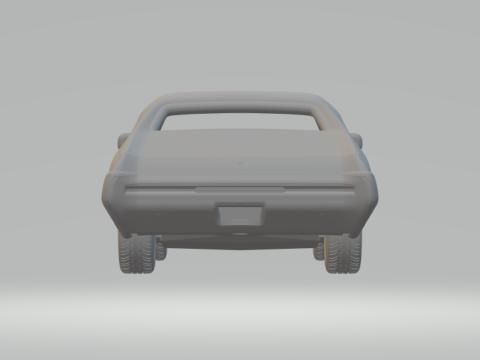 Buick gs hardtop kit 3D प्रिंट मॉडल