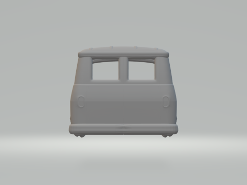 1966 Chevrolet Sport van 3D Print Model