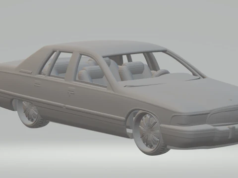 Buick Roadmaster 3D Принт Модель