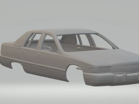Buick Roadmaster 3D Принт Модель