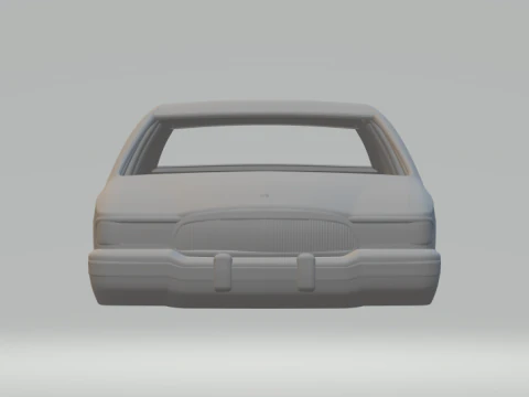 Buick Roadmaster 3D Print Model