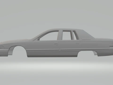 Buick Roadmaster 3D Print Model