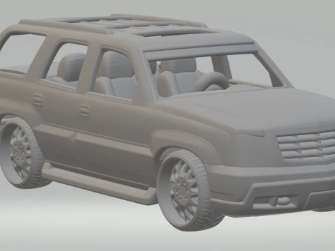 Cadillac Escalade 3D Print Model