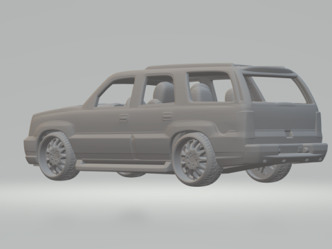 Cadillac Escalade Modelo de Impressão 3D