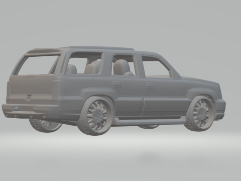 Cadillac Escalade Modelo de Impressão 3D