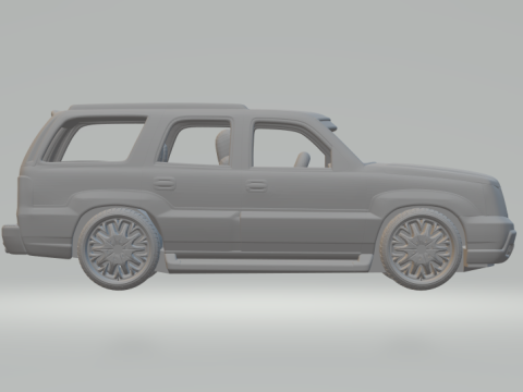 Cadillac Escalade Modelo de Impressão 3D