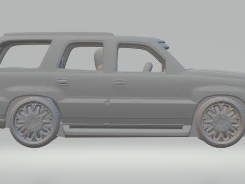 Cadillac Escalade Modelo de Impressão 3D