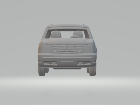Cadillac Escalade 3D Print Model