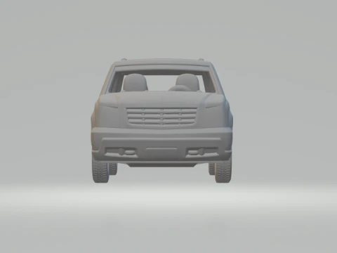 Cadillac Escalade 3D Print Model