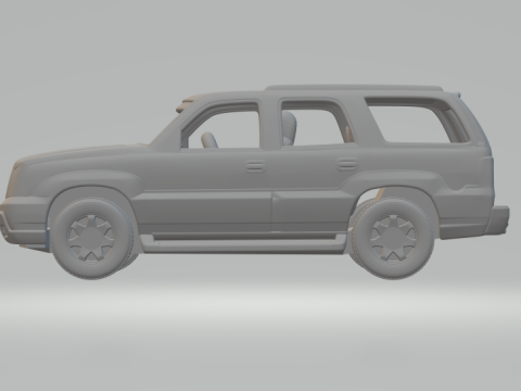 Cadillac Escalade 3D Print Model
