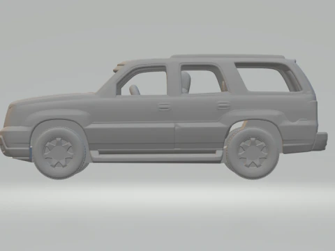 Cadillac Escalade 3D Print Model