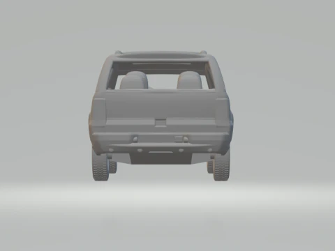 Cadillac Escalade 3D Print Model