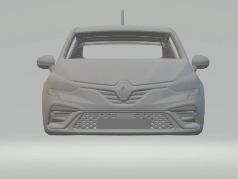 Рено Кліо 3D Принт Модель