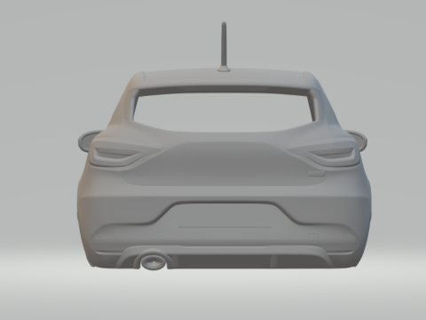 Renault clio Modelo de impresión 3D