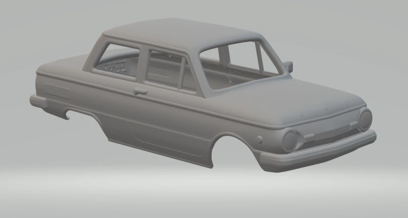 Zaz 968 3D Print Model .c4d .max .obj .3ds .fbx .stl .blend 