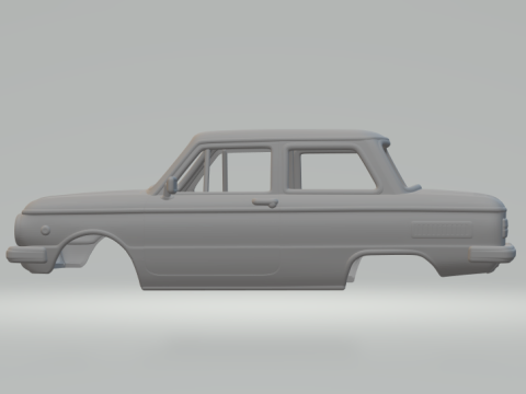 Zaz 968 3D Print Model