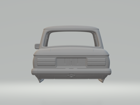 Zaz 968 3D Print Model