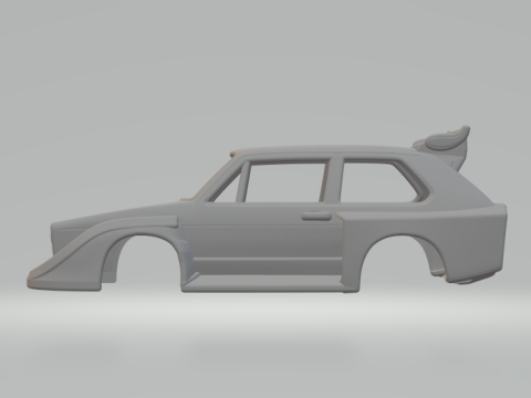 Volkswagen golf race car 3D Принт Модель