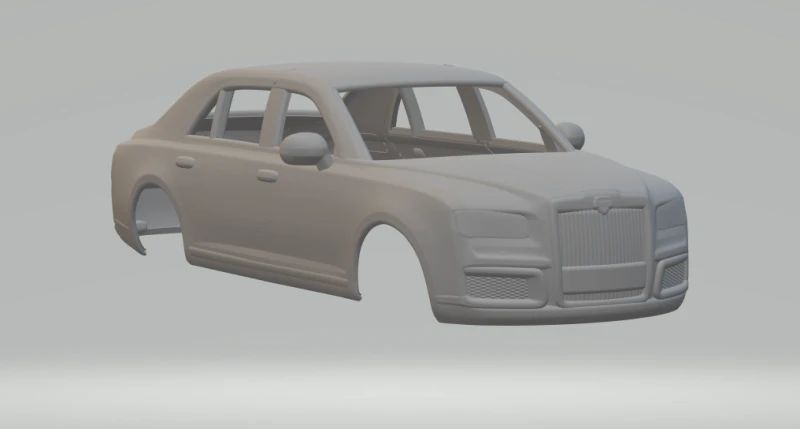 Aurus senat 3D Print Model .c4d .max .obj .3ds .fbx .stl .blend 