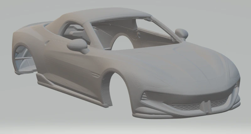 MG Cyberster 3D Print Model .c4d .max .obj .3ds .fbx .stl .blend