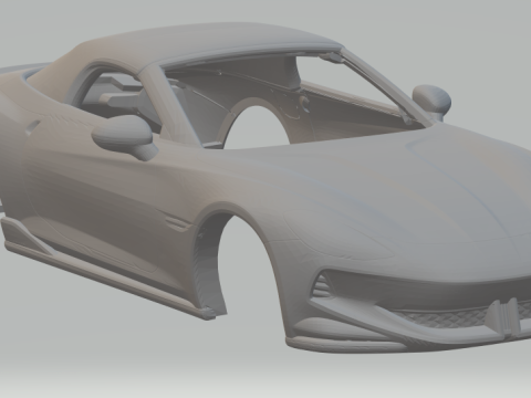 MG Cyberster 3D-printmodel