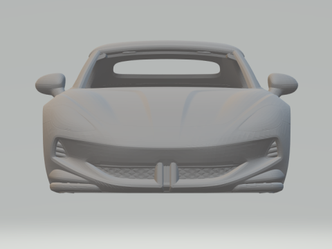 MG Cyberster 3D 打印模型