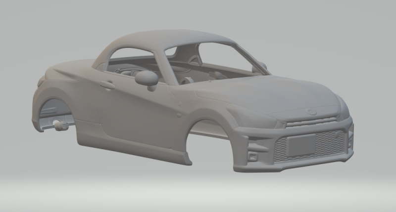 Daihatsu copen gr 3Dプリントモデル .c4d .max .obj .3ds .fbx .stl .blend