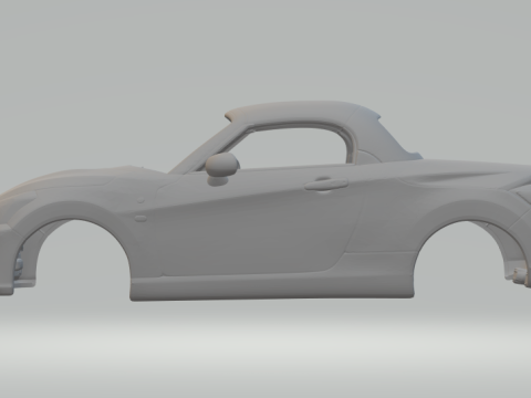 Daihatsu copen gr 3Dプリントモデル