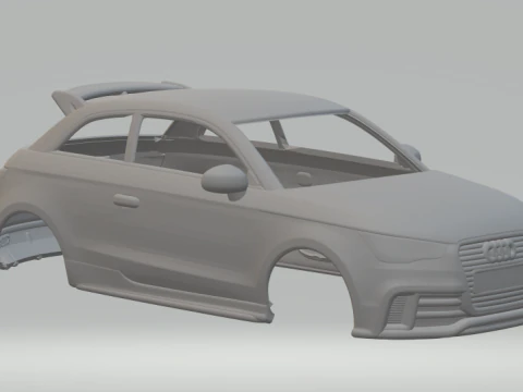 Audi a1 3D Print Model