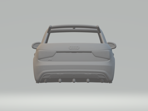 Audi a1 3D Print Model