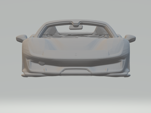 Ferrari 488 pista spider 3D printmodel