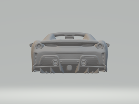 Ferrari 488 pista spider 3D printmodel