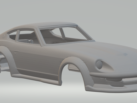 Datsun custom 3D Print Model