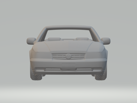 Cadillac Seville Mk5 STS 1998 Model Cetak 3D