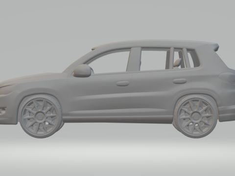Vw tiguan mk1 3D Принт Модель