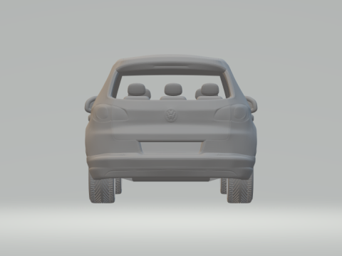 Vw tiguan mk1 3D Принт Модель