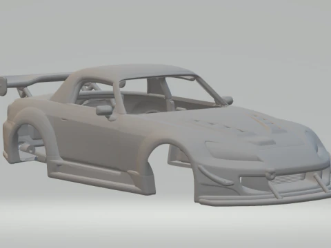 Honda s2000 3D Print Model