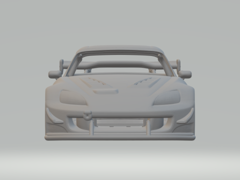 Honda s2000 3D-Druckmodell