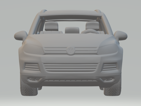 VOLKSWAGEN TOUAREG 3D 打印模型