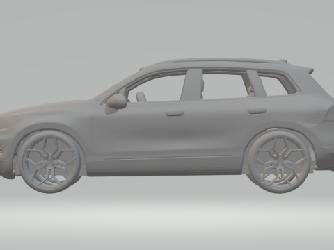 VOLKSWAGEN TOUAREG 3D 打印模型