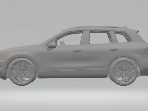 VOLKSWAGEN TOUAREG 3D Print Model