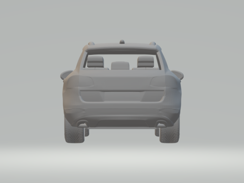 VOLKSWAGEN TOUAREG 3D 打印模型