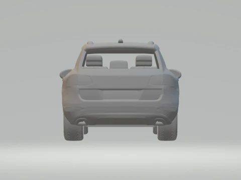 VOLKSWAGEN TOUAREG 3D Print Model