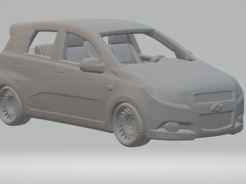 Chevrolet aveo Model do druku 3D