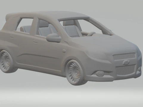 Chevrolet aveo 3D Print Model