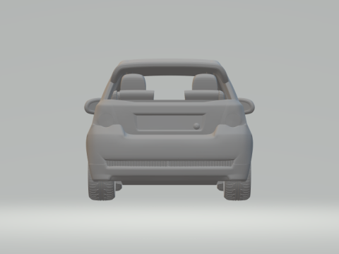 Chevrolet aveo 3Dプリントモデル