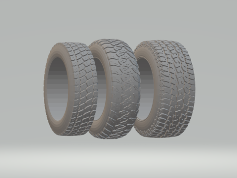 Tyres 3D Print Model
