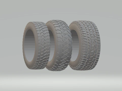 Tyres 3D Print Model